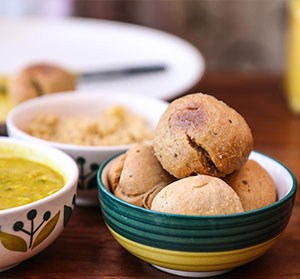 Rajasthani Dal Baati Churma
